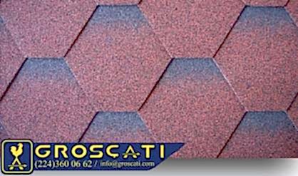 4x4 Safir Shingle Kırmızı / Yeşil